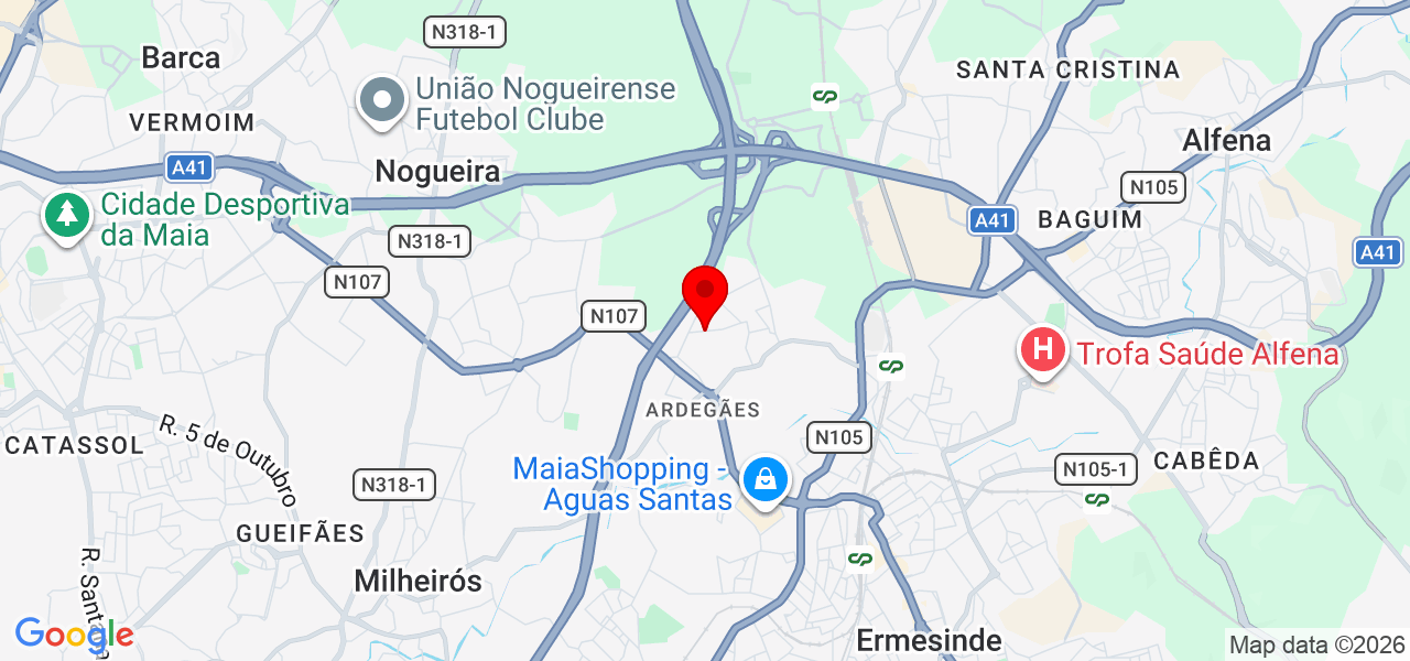 Faço limpeza entulho - Porto - Maia - Map