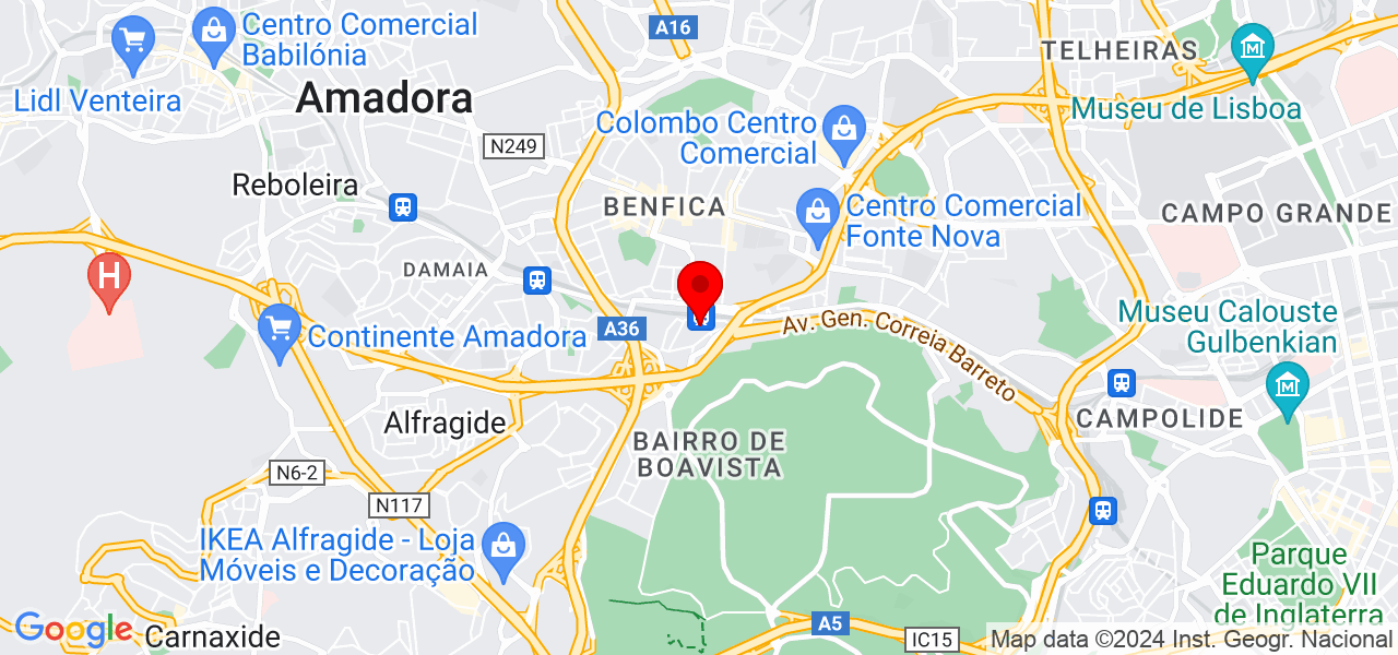 Oliveira - Lisboa - Lisboa - Mapa