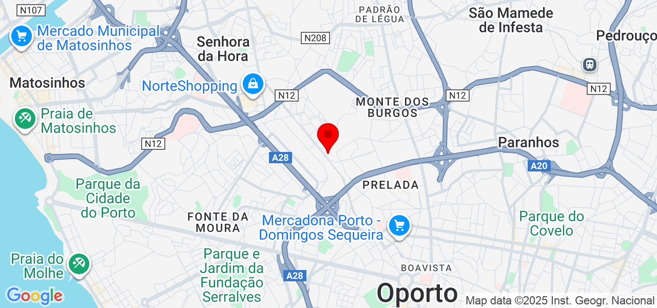 Brilhus - Porto - Porto - Mapa
