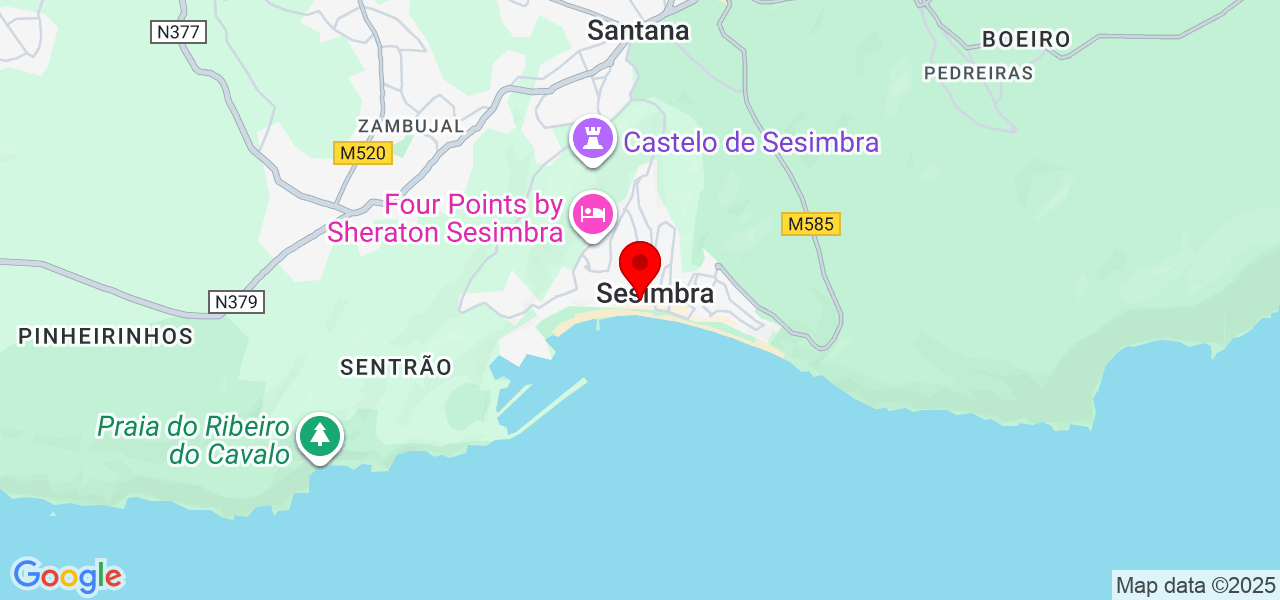 Babysitter - Setúbal - Sesimbra - Mapa