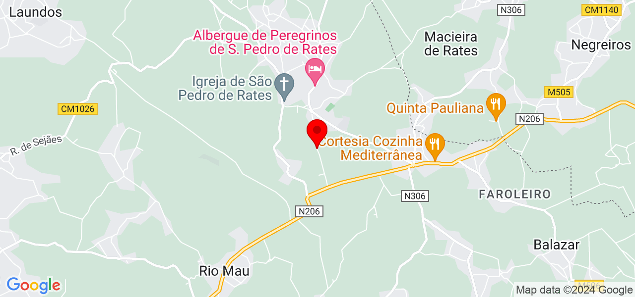 Ana Cardoso - Porto - Póvoa de Varzim - Mapa
