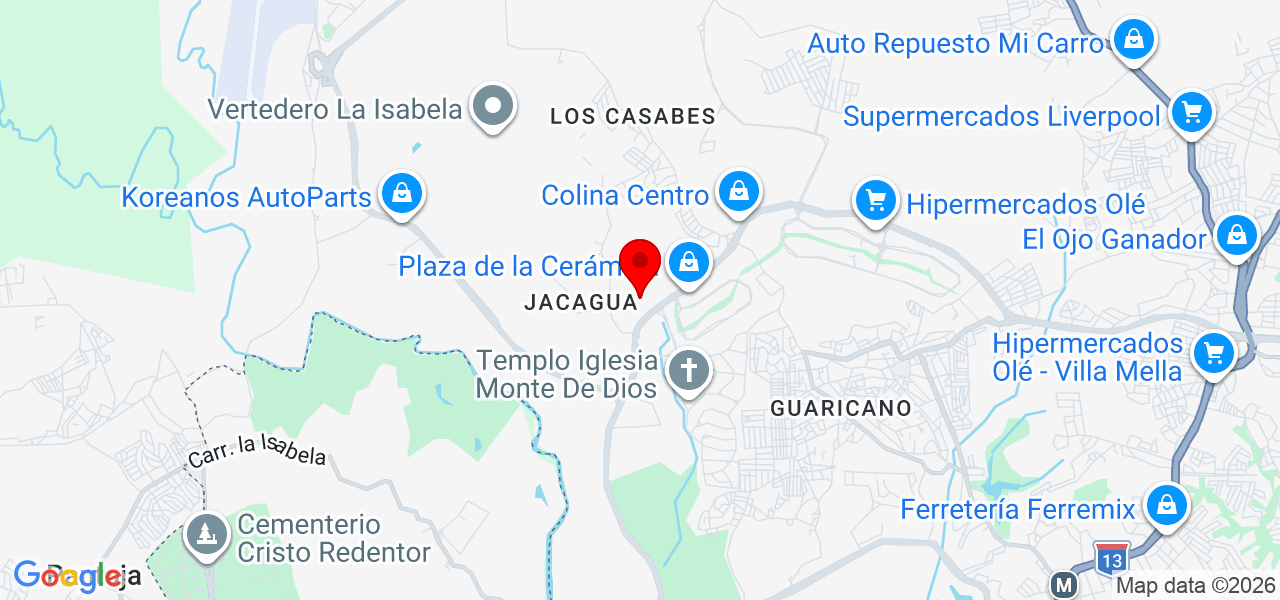 Anyi Decoraciones - Santo Domingo - Santo Domingo Norte - Mapa