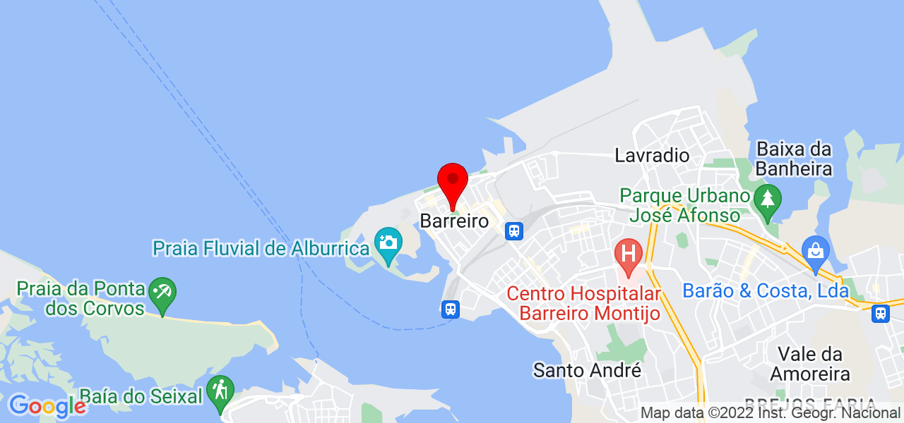 Isabel - Setúbal - Barreiro - Mapa