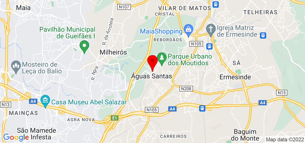 Limpeza e Frescura - Porto - Maia - Mapa