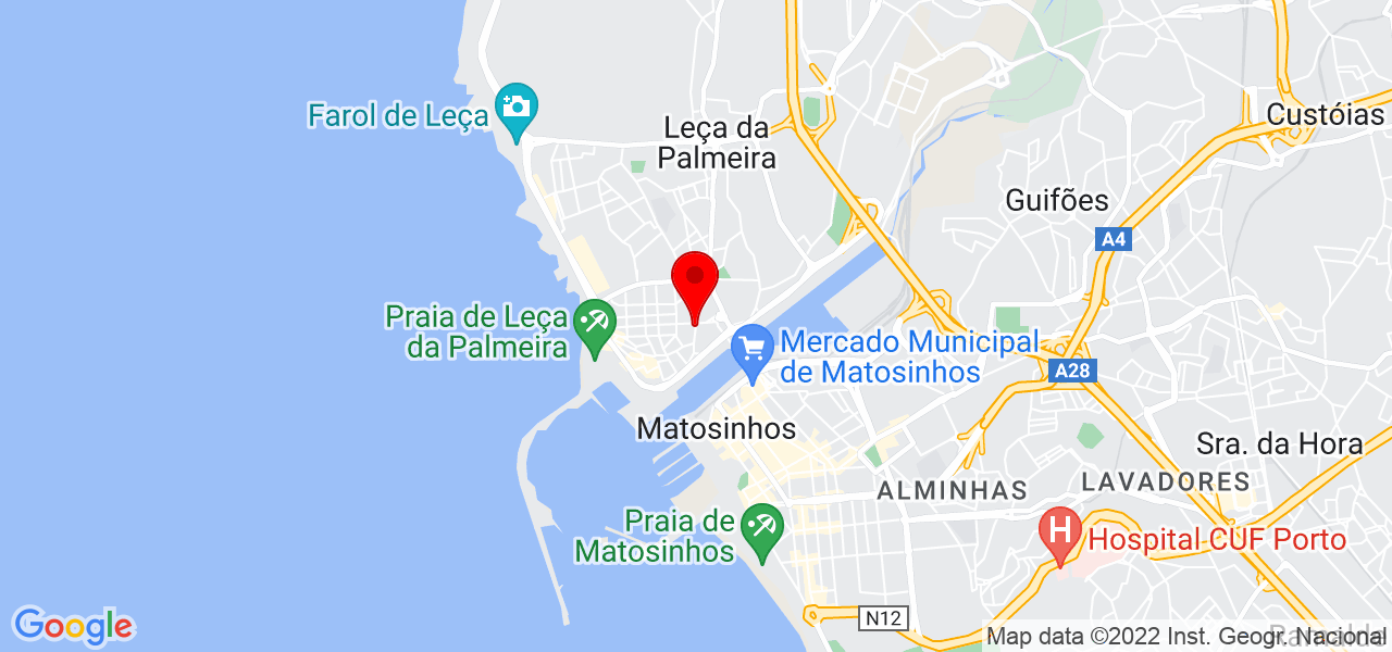 PT Solutions - Porto - Matosinhos - Carte