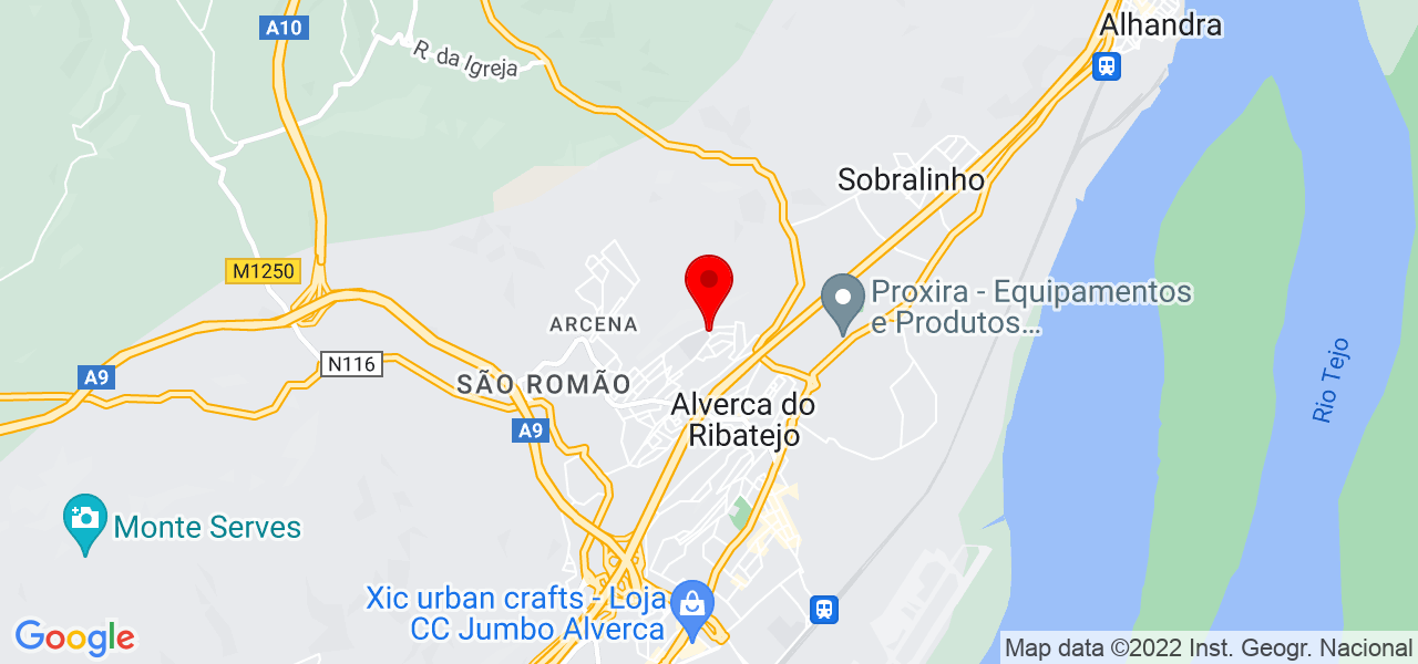 Carla Cruzeiro - Lisboa - Vila Franca de Xira - Map