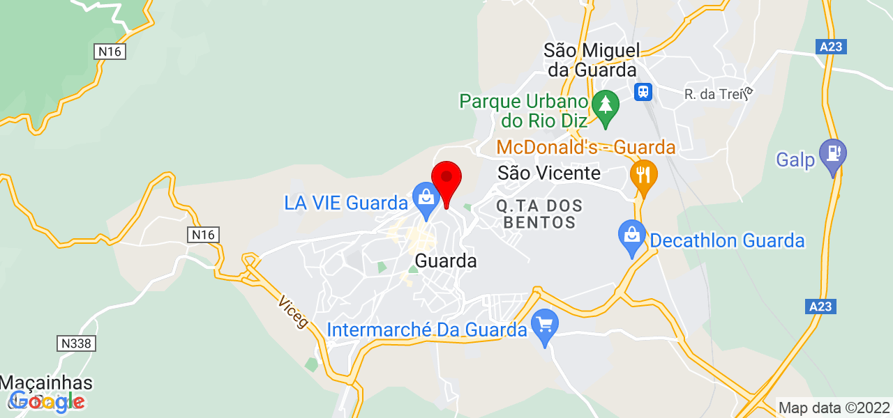 Adriane - Guarda - Guarda - Map
