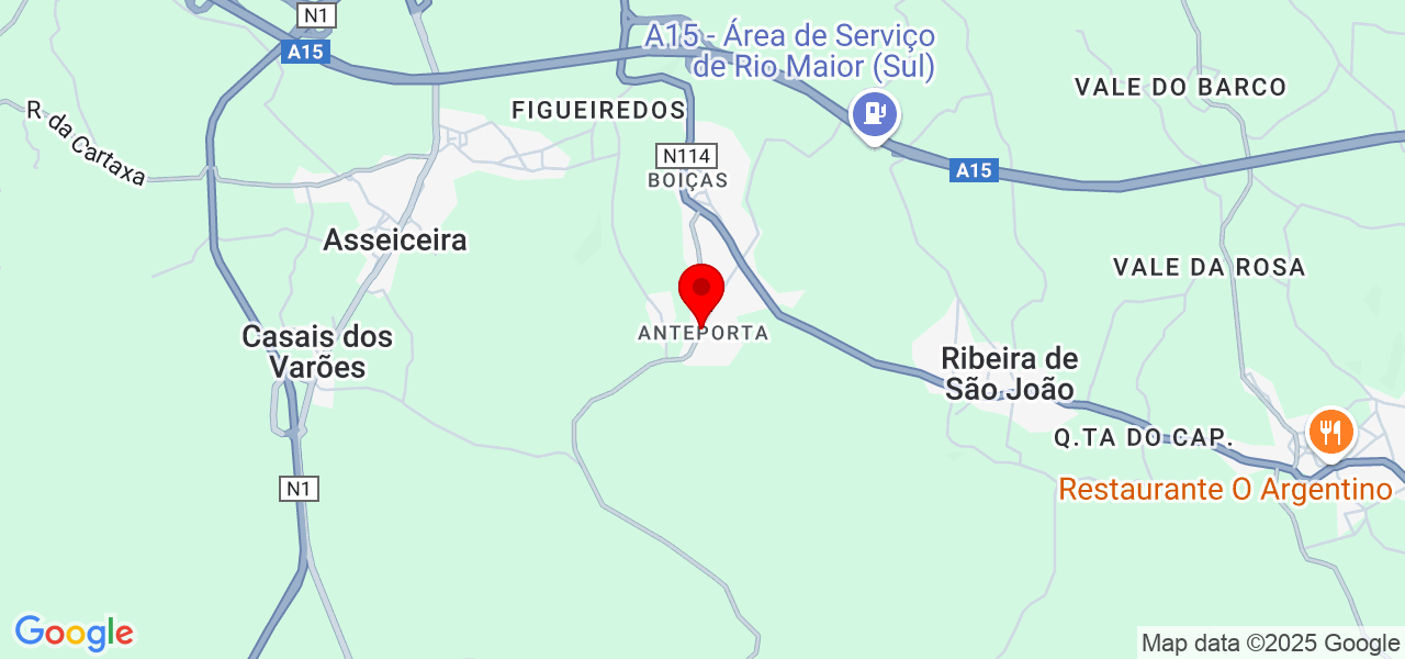 Volutas e arestas unipessoal lda - Santarém - Rio Maior - Map