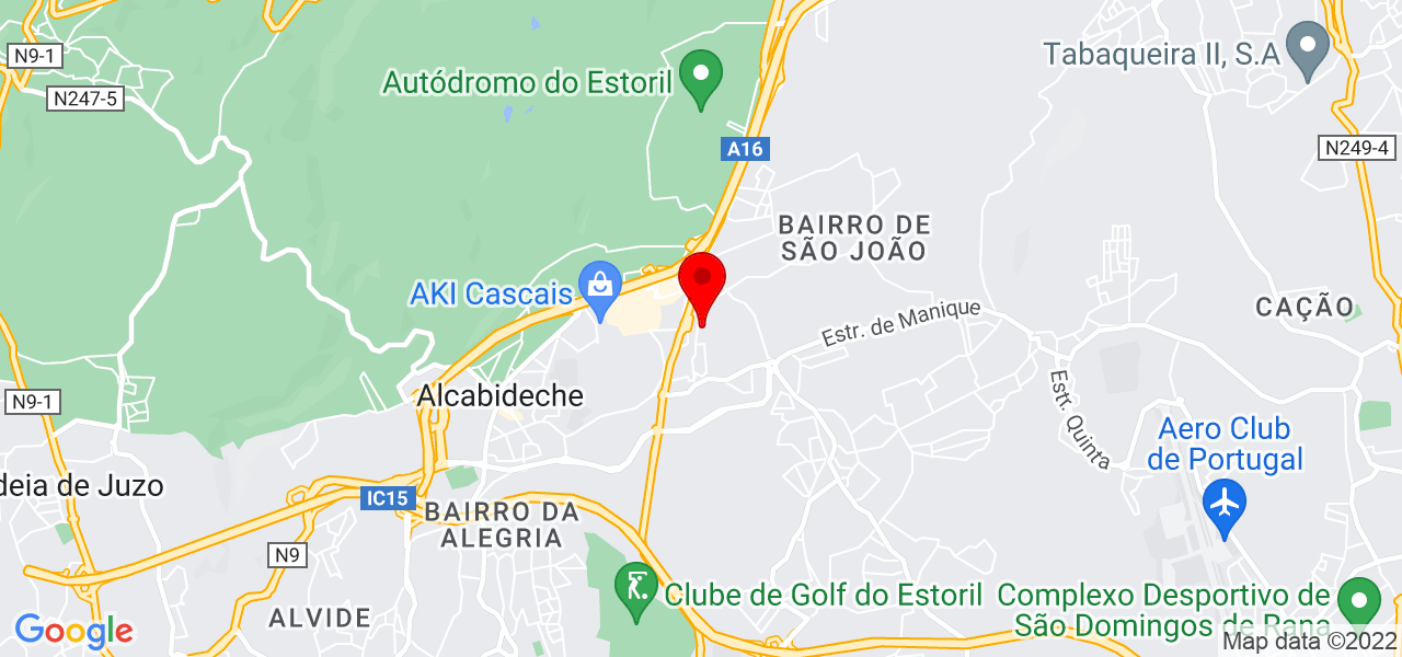 2angel - Lisboa - Cascais - Mapa