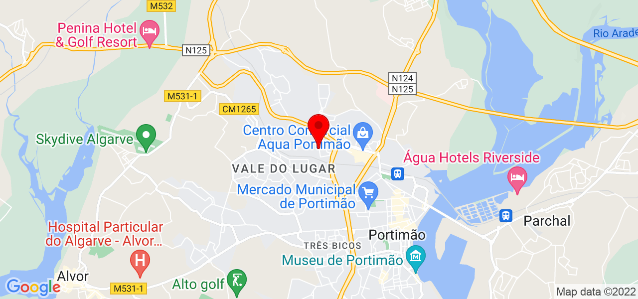 Renan Mello - Faro - Portimão - Mapa