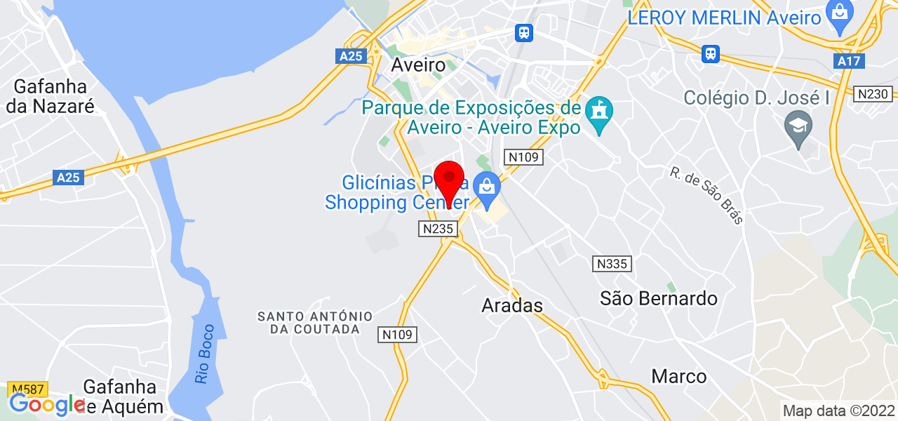 ENTRECANAIS | BUSINESS GROUP - Aveiro - Aveiro - Mapa