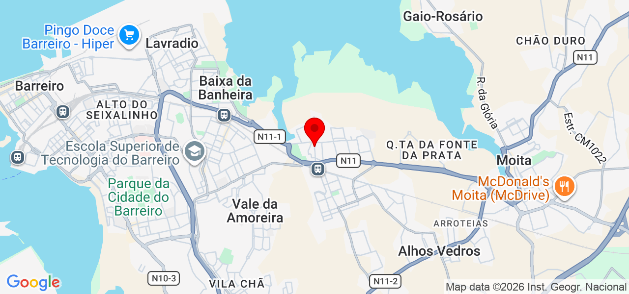 Fábio Conceição - Setúbal - Moita - Mapa