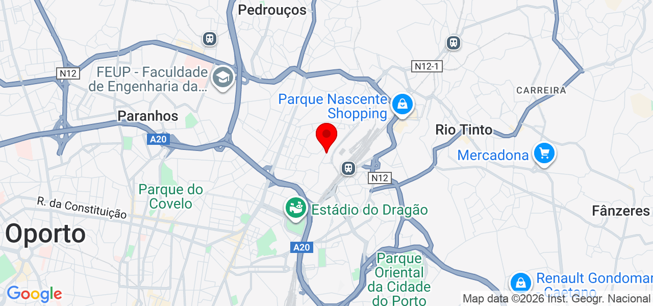 Tiago Castanheira - Porto - Porto - Mapa