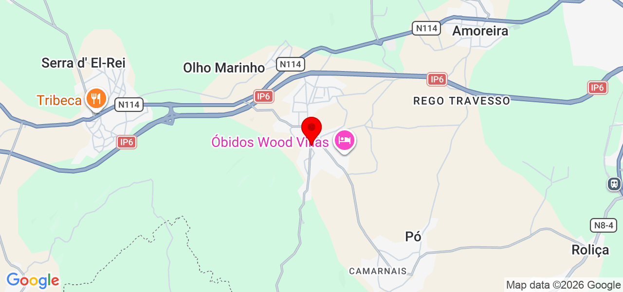 Levi Ara&uacute;jo - Leiria - Óbidos - Mapa