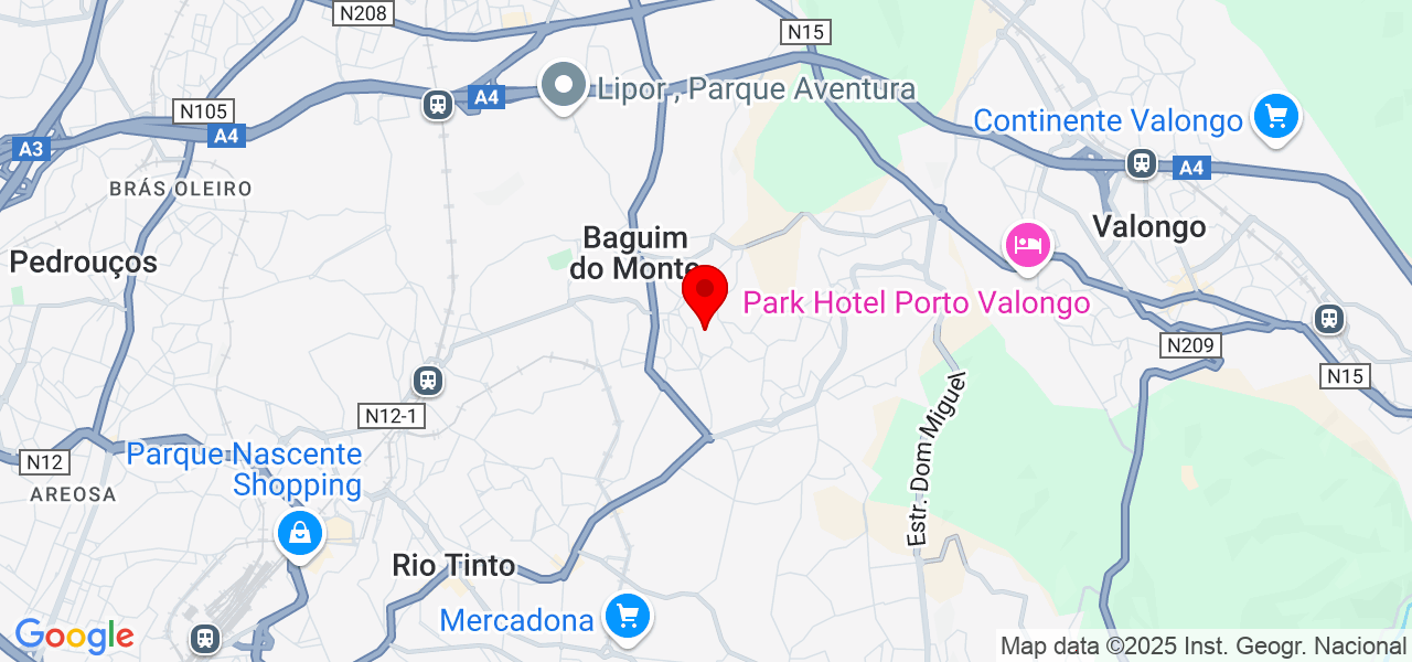 Carolina - Porto - Gondomar - Mapa