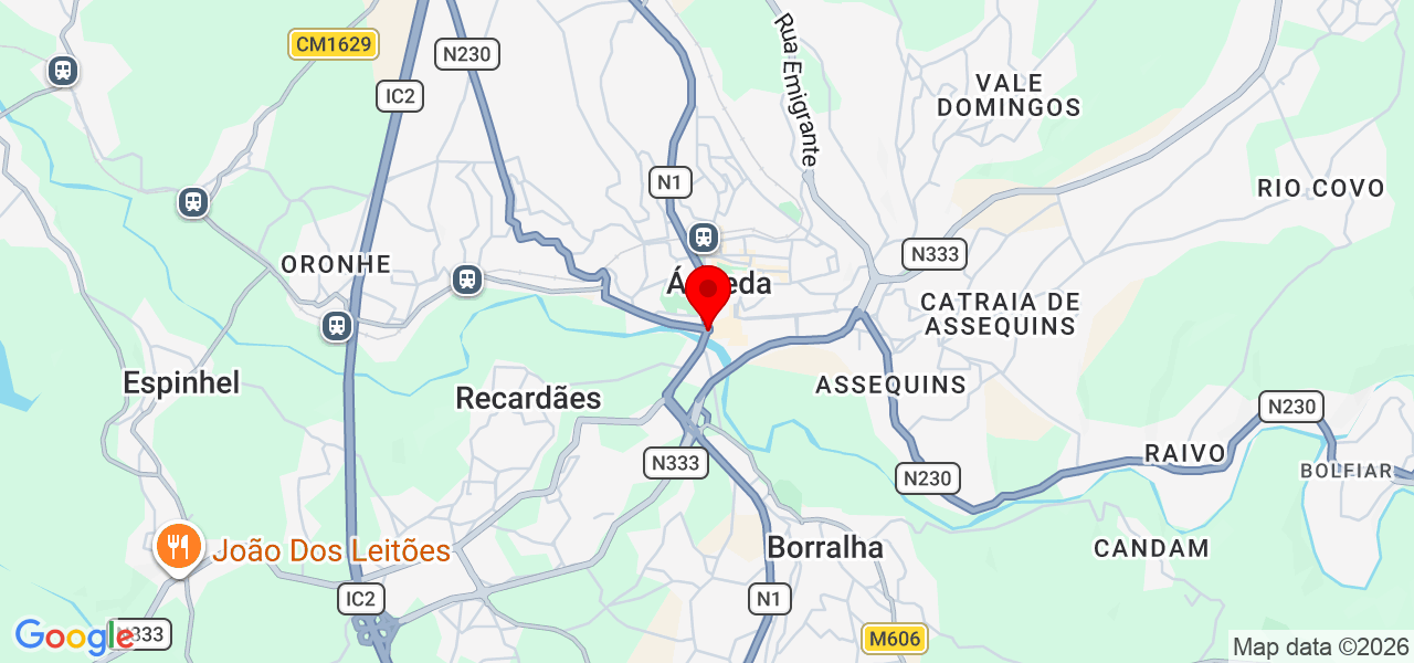 Quirilo Yanenko - Aveiro - Águeda - Map