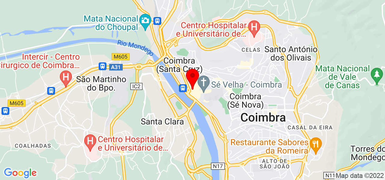 J&uacute;lia Bion - Coimbra - Coimbra - Mapa