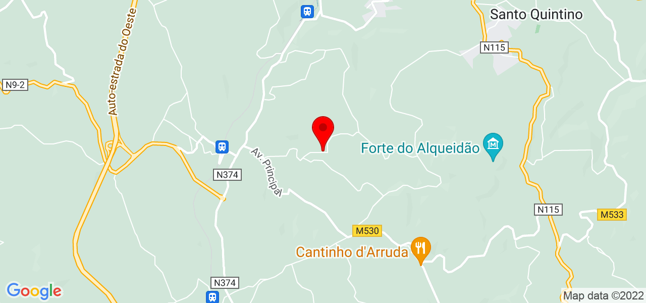 Limpezas da sandra - Lisboa - Sobral de Monte Agraço - Map
