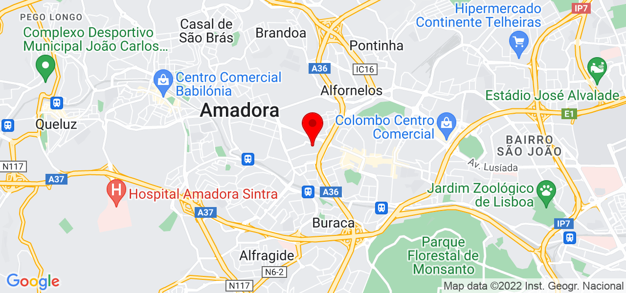 Eduardo - Lisboa - Amadora - Mapa
