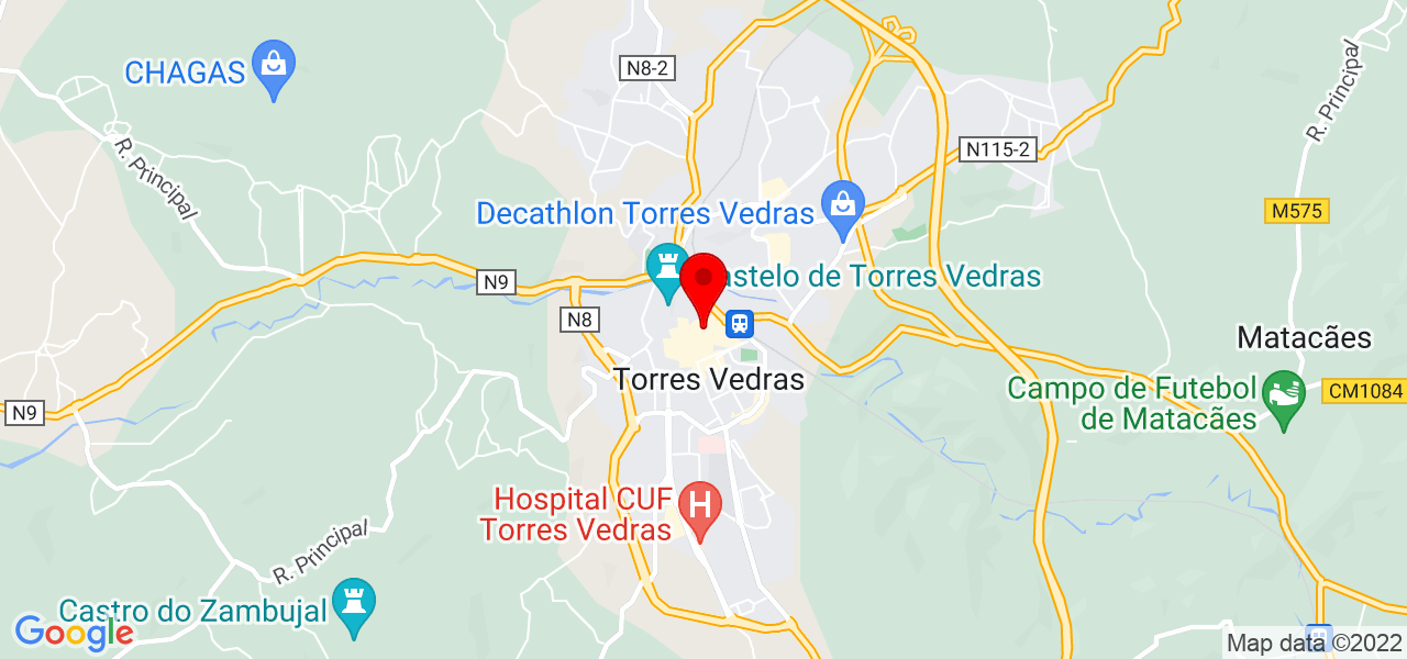 Facturar, Lda - Lisboa - Torres Vedras - Mapa