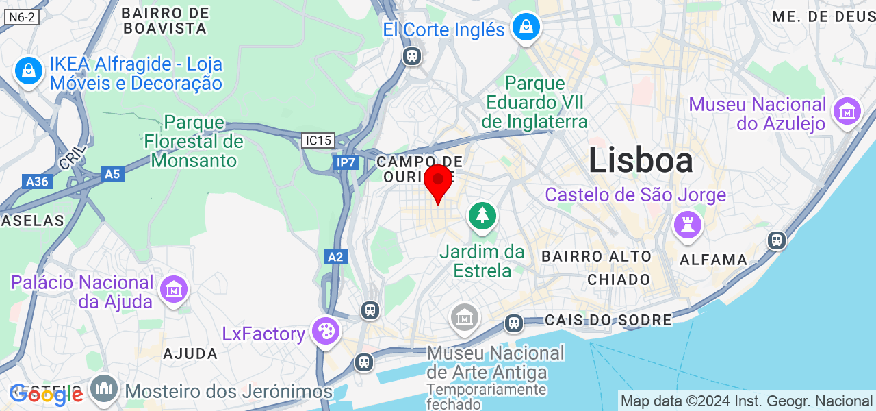 CARLOS DA VEIGA - Lisboa - Lisboa - Map