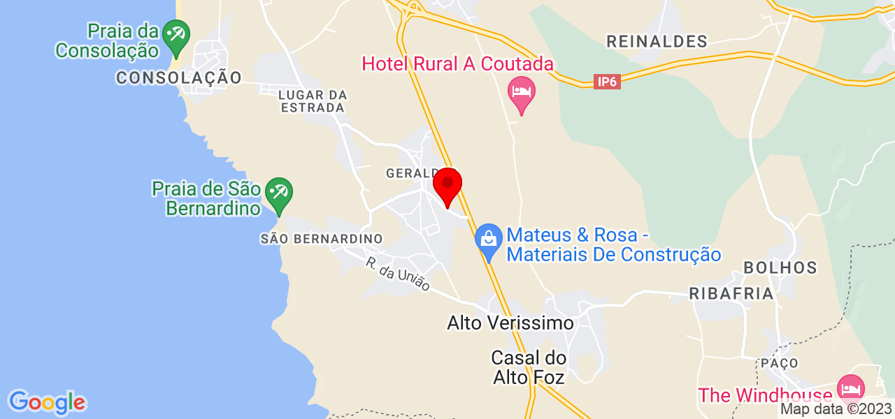 Bianca - Leiria - Peniche - Mapa