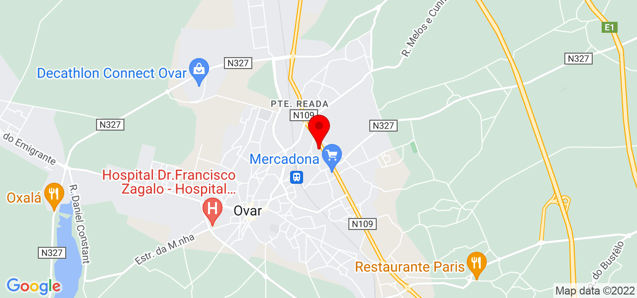 Abeldpinho - Aveiro - Ovar - Mapa