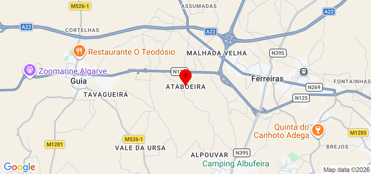 Igor - Oliveira - Faro - Albufeira - Carte