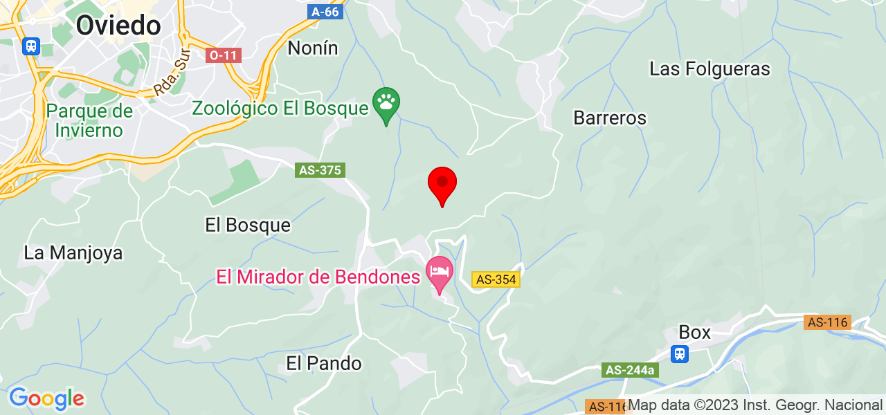 Julia - Principado de Asturias - Oviedo - Mapa