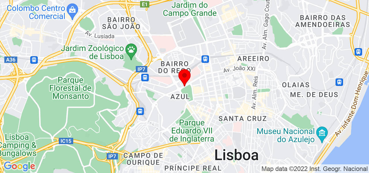 Pedro Abafa - Lisboa - Lisboa - Mapa