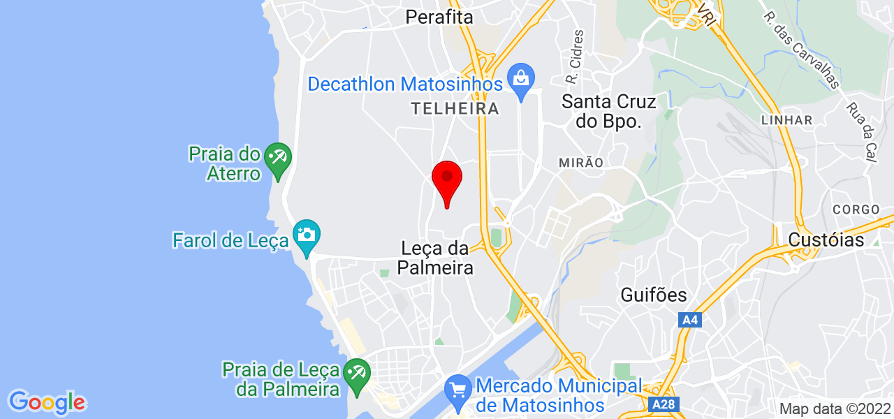 Bruno Dias - Porto - Matosinhos - Mapa