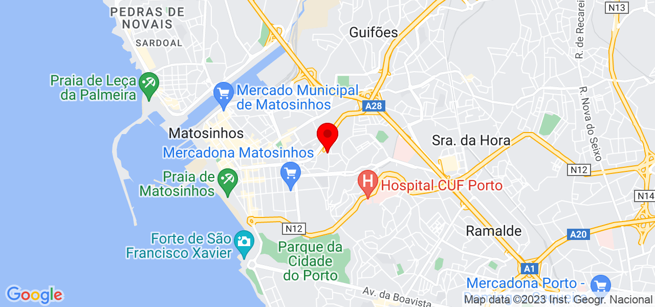 Debora Dalmolin - Porto - Matosinhos - Mapa