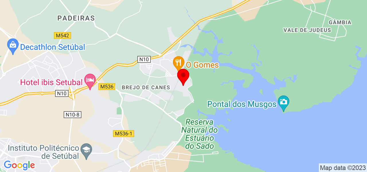 OrnerLar - Setúbal - Setúbal - Mapa