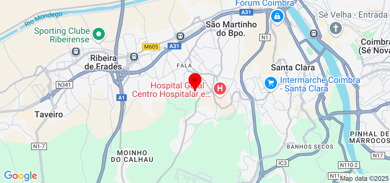 Diogo Oliveira Massoterapeuta - Coimbra - Coimbra - Map