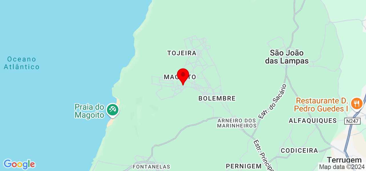 Sports evolution - Lisboa - Sintra - Map