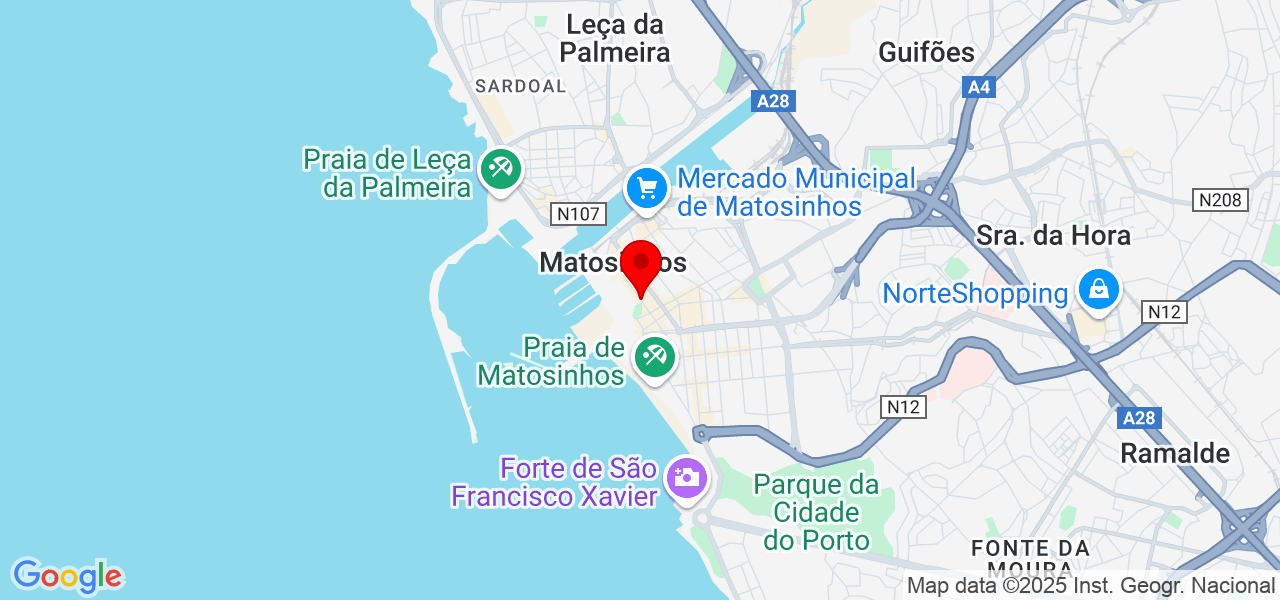 Clebert Tarasevicius - Porto - Matosinhos - Mapa