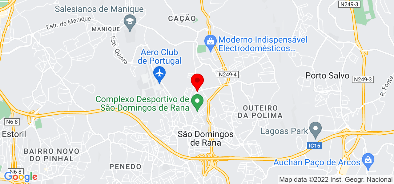 Domus PrimeCare - Lisboa - Cascais - Mapa