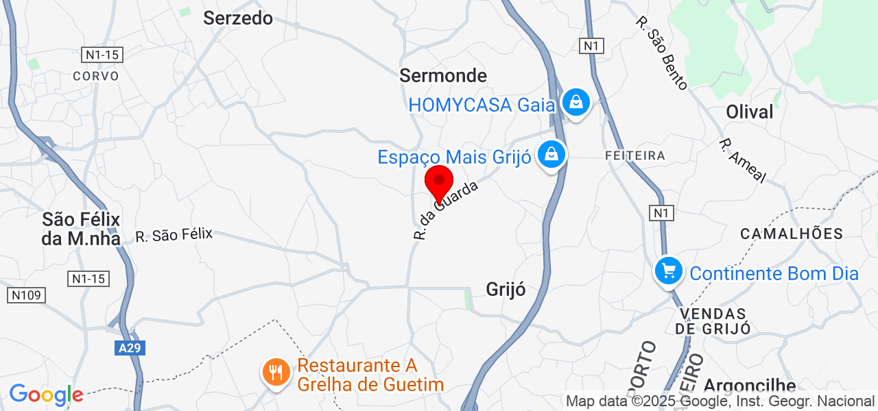 L.T. Engenharia e Remodelação - Porto - Vila Nova de Gaia - Mapa