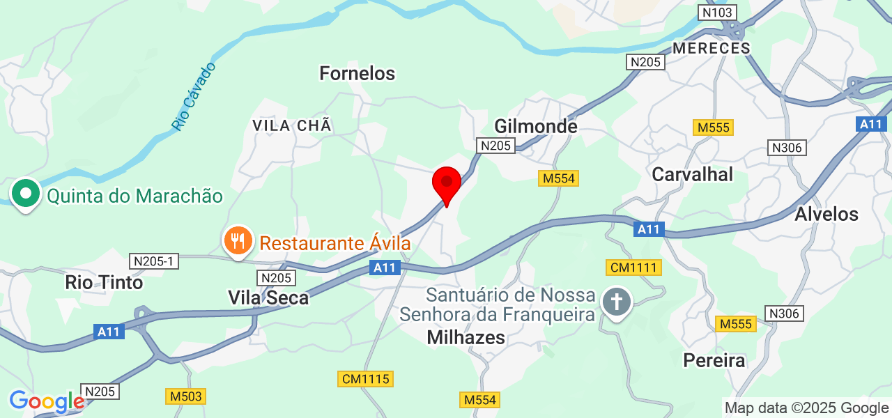 M&atilde;os Amigas - Braga - Barcelos - Map