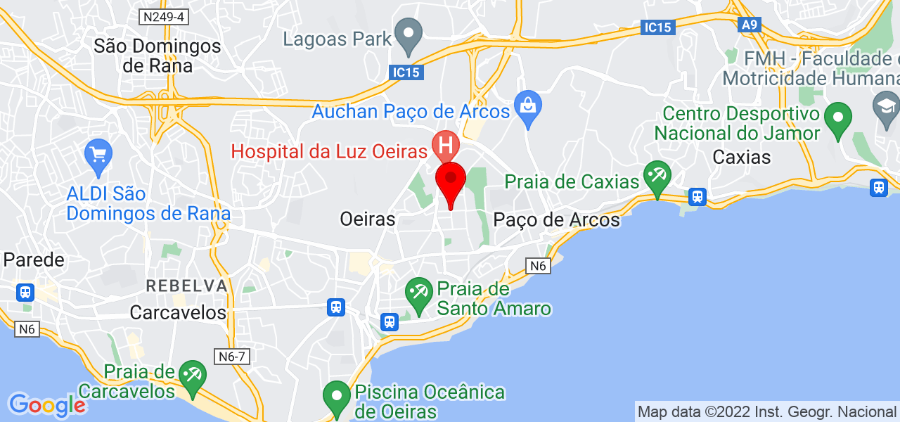 Carla Sousa - Lisboa - Oeiras - Mapa