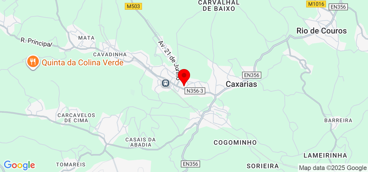 Carina da Silva - Santarém - Ourém - Mapa