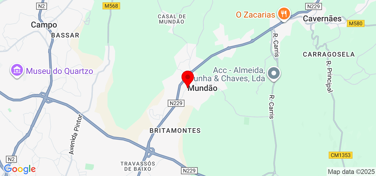 Lu&iacute;s Alves - Viseu - Viseu - Mapa