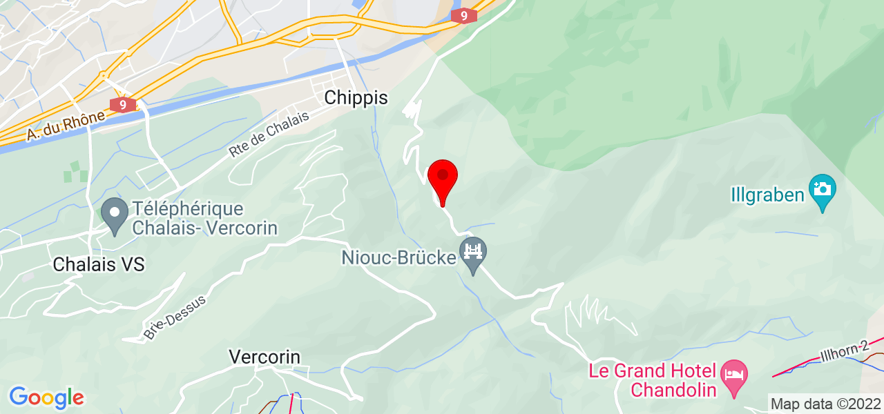 Electrical technician - Wallis - Anniviers - Mapa