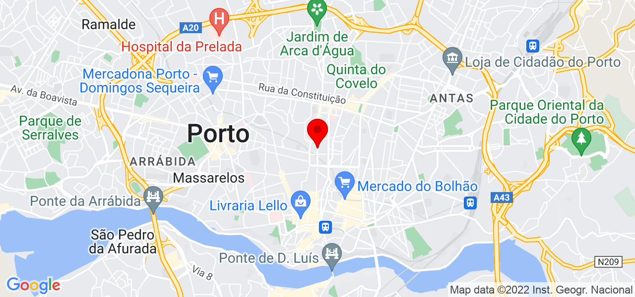 Carlos - Porto - Porto - Mapa
