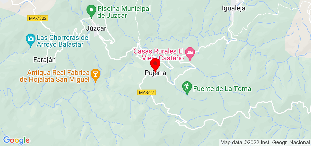 Dj Juancacm - Andalucía - Pujerra - Mapa