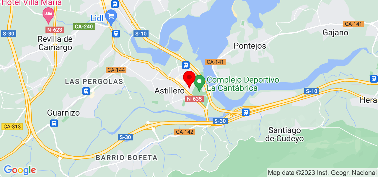 Maria - Cantabria - El Astillero - Mapa