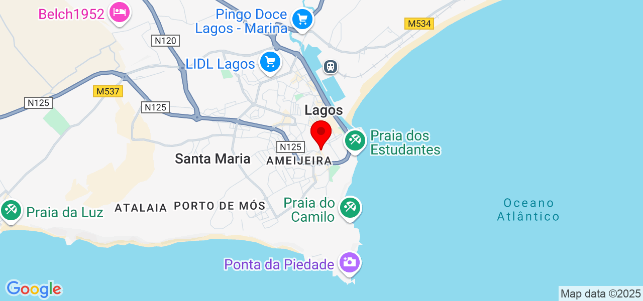 Ronaldo Franco - Faro - Lagos - Mapa