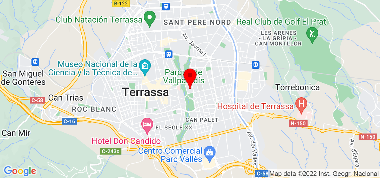 Hanna - Cataluña - Terrassa - Mapa