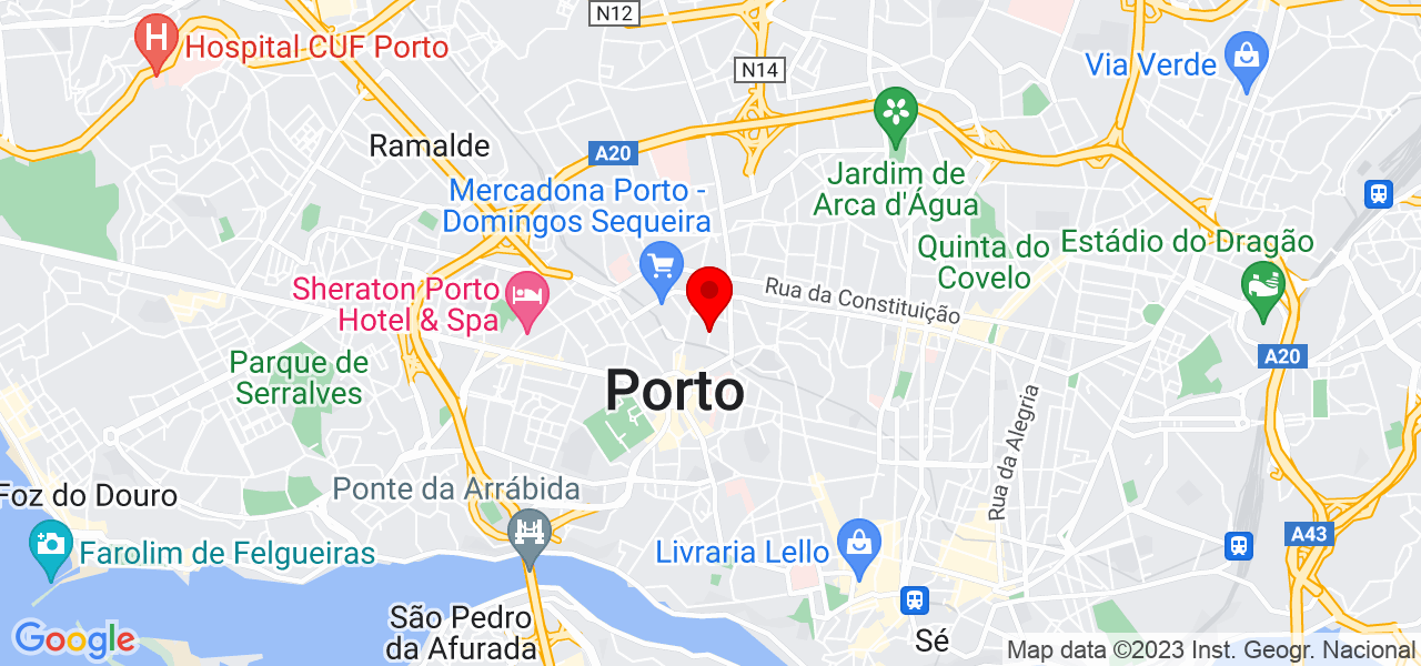 Alex Martins - Porto - Porto - Mapa