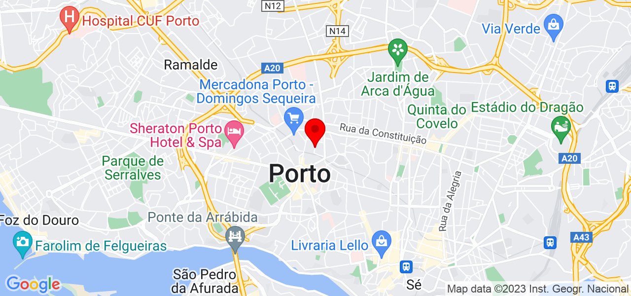 Alex Martins - Porto - Porto - Map